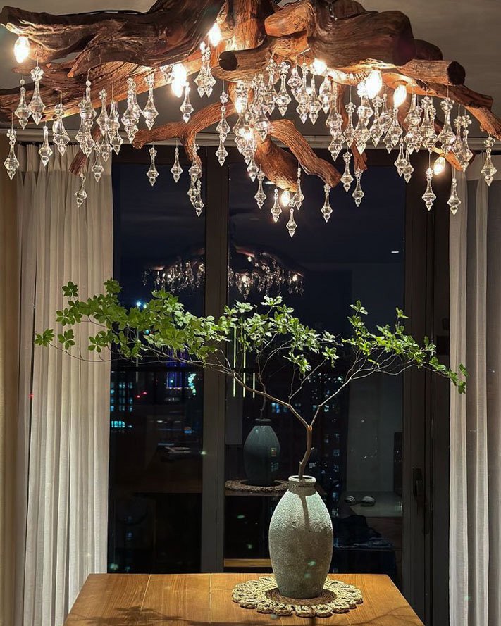 Driftwood Ceiling Light