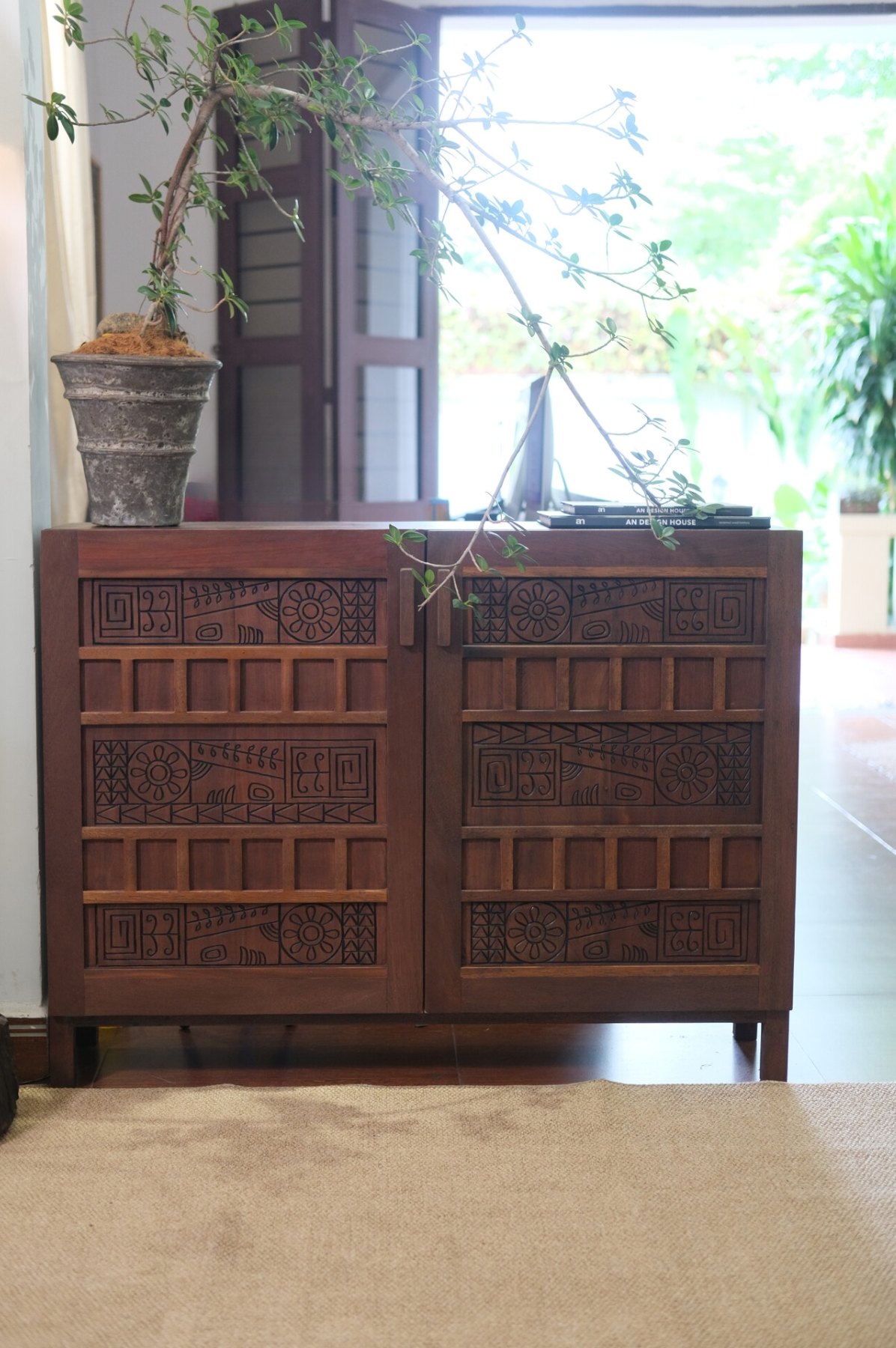Carved Cabinet